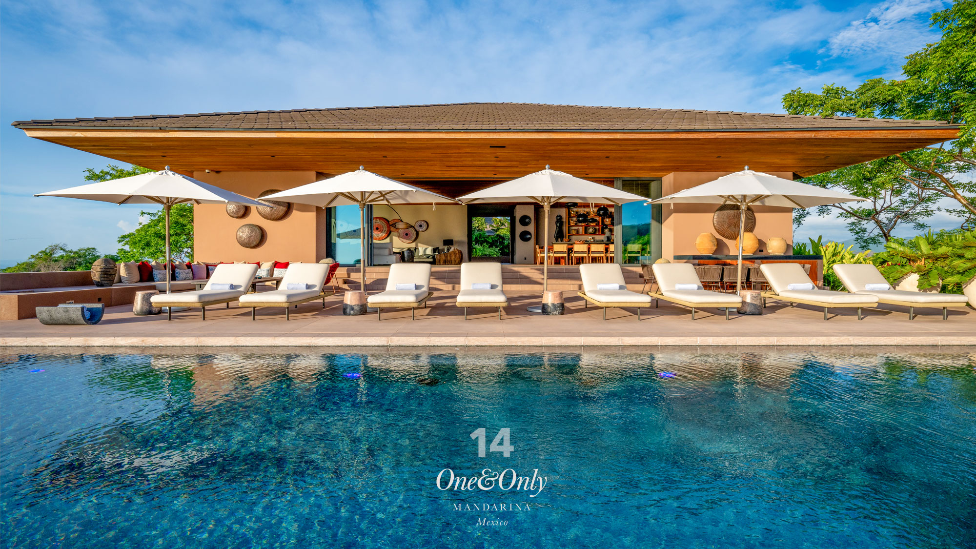 One&Only Mandarina - Signature Villa 14 - Ultra luxury resort private homes for sale and rent in Riviera Nayarit, Mexico.